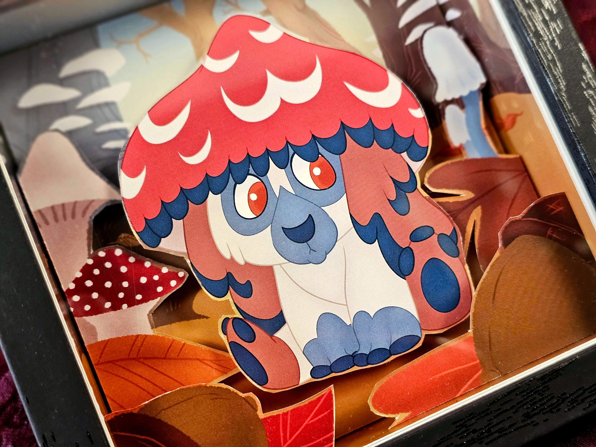 Spirit Familiar - Bonnet - Adoptable Mushroom Bear Puppy Creature Art Piece for Home Decor, Ritual, Focus - Image 4