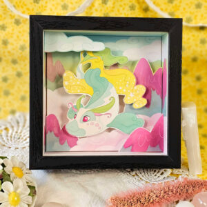 Spirit Familiar - Mixmystral - Adoptable Koi Dragon Creature Art Piece for Home Decor, Ritual, Focus