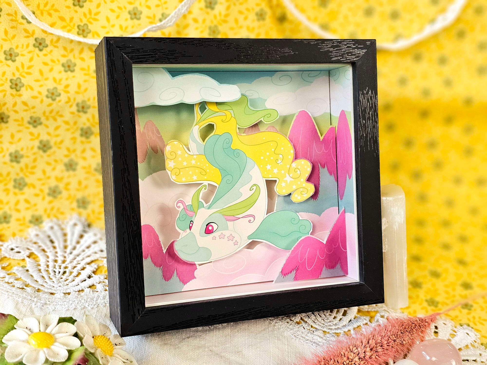 Spirit Familiar - Mixmystral - Adoptable Koi Dragon Creature Art Piece for Home Decor, Ritual, Focus - Image 5