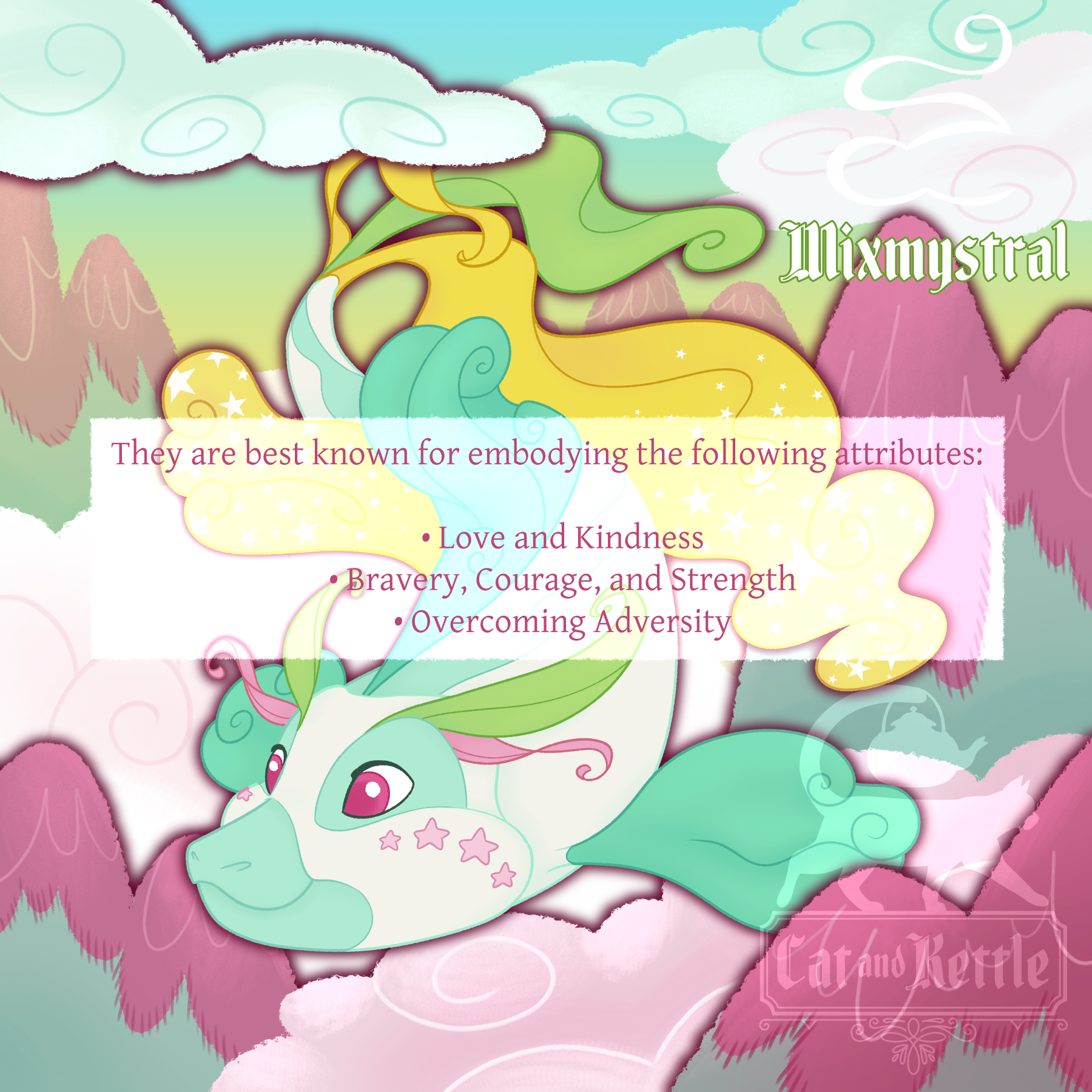 Spirit Familiar - Mixmystral - Adoptable Koi Dragon Creature Art Piece for Home Decor, Ritual, Focus - Image 2