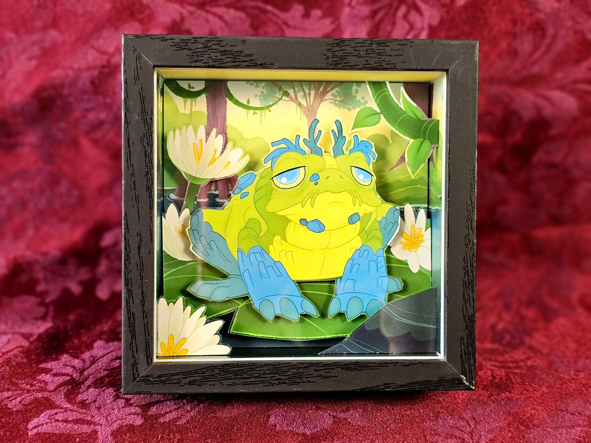Spirit Familiar - Mogwart - Adoptable Frog Creature Art Piece for Home Decor, Ritual, Focus - Image 3