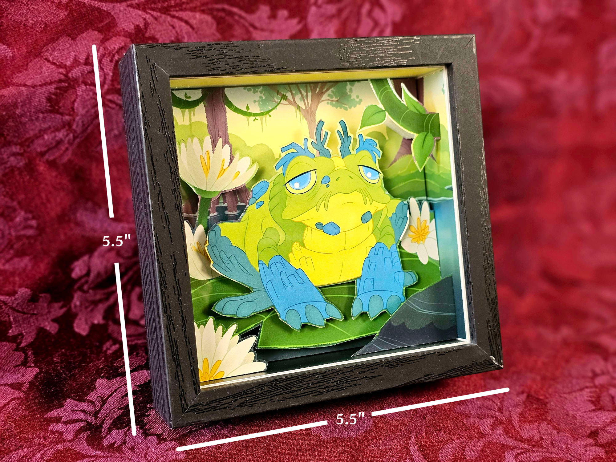 Spirit Familiar - Mogwart - Adoptable Frog Creature Art Piece for Home Decor, Ritual, Focus - Image 7