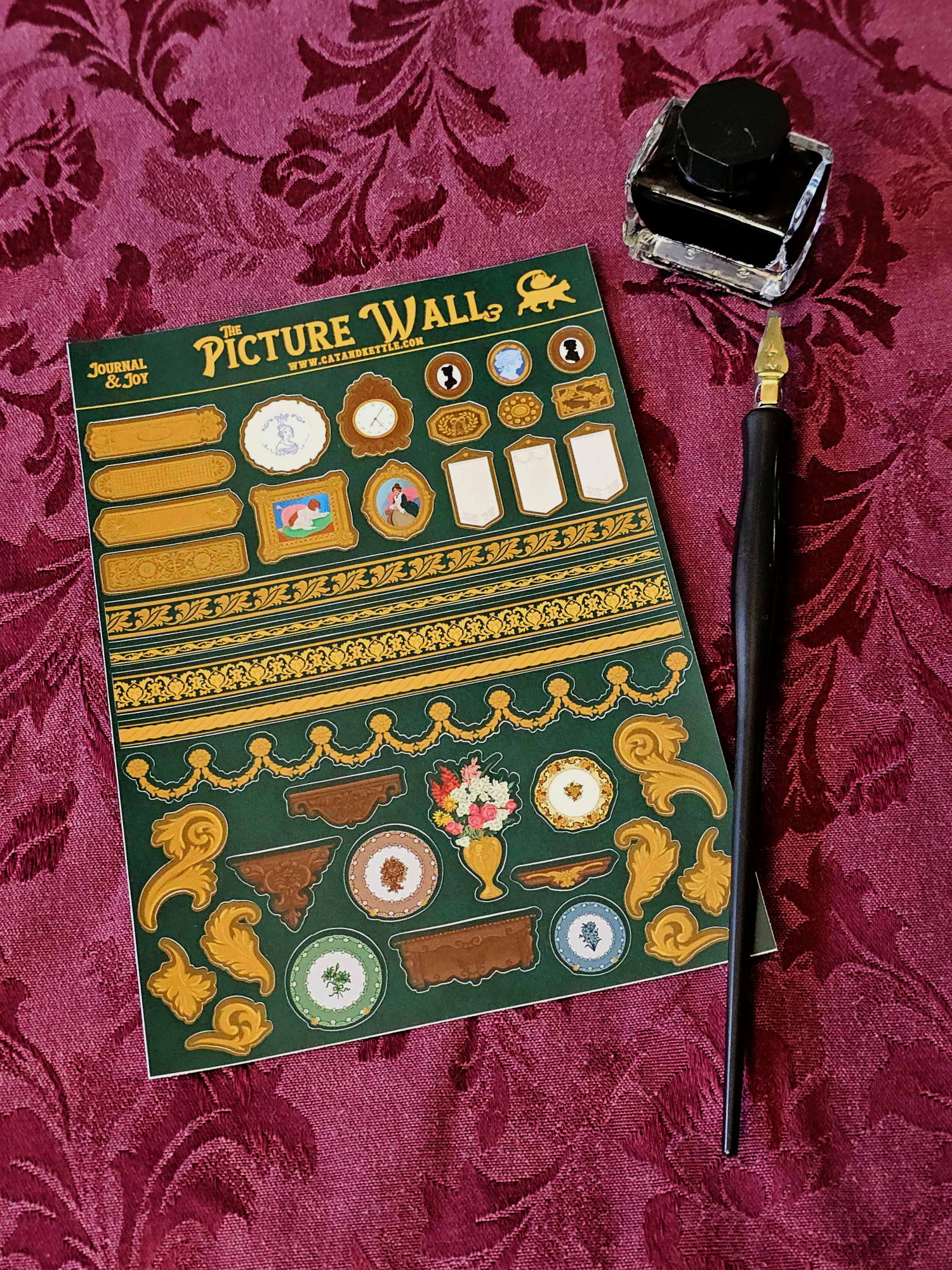 Picture Wall Sticker Sheets - Planner Stickers for Tracking, Productivity, Bullet Journals, and Agendas - Image 10