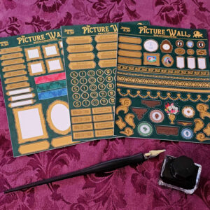 Picture Wall Sticker Sheets - Planner Stickers for Tracking, Productivity, Bullet Journals, and Agendas