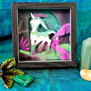 Spirit Familiar - Weal Windfall - Adoptable Qilin Creature Art Piece for Home Decor, Ritual, Focus
